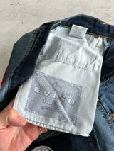 00's Evisu Embroidered Denim Jorts (W30)