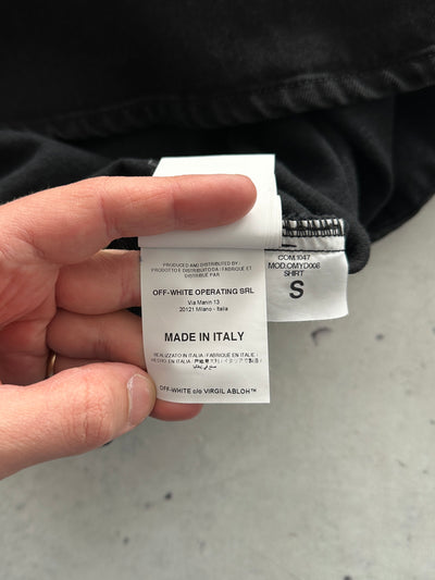 Off White Impressionism Print Denim Jacket (S)