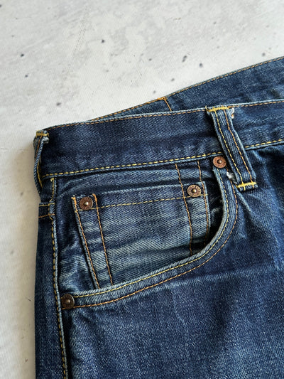 Evisu gull wing Japanese Selvedge Denim Jeans (W34 x L30)