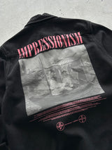Off White Impressionism Print Denim Jacket (S)