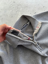 Barbour 1/4 Zip Pullover Jumper (XL)