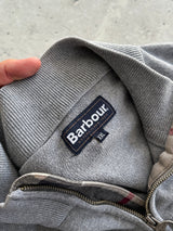 Barbour 1/4 Zip Pullover Jumper (XL)