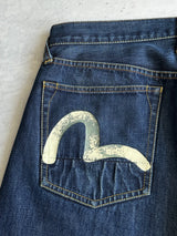 Evisu gull wing Japanese Selvedge Denim Jeans (W34 x L30)