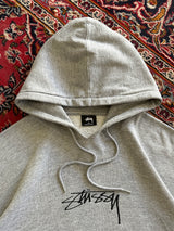 Stussy embroidered script pullover hoodie (XL)