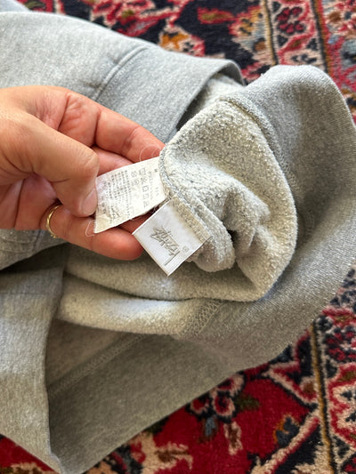 Stussy embroidered script pullover hoodie (XL)