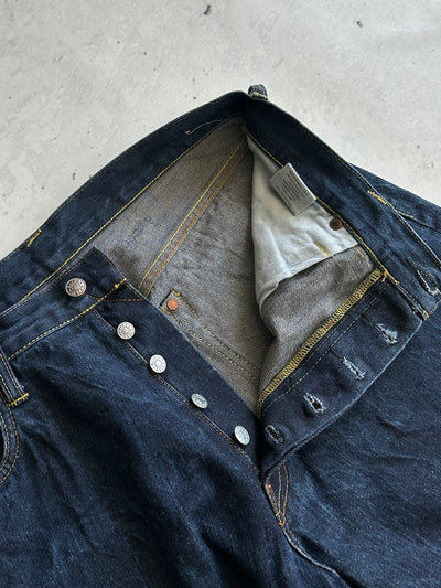 Evisu diacock Japanese Selvedge Denim Jeans (W34 x L34)
