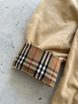 90's Burberry Nova Check Corduroy Long Sleeve Shirt (XL)