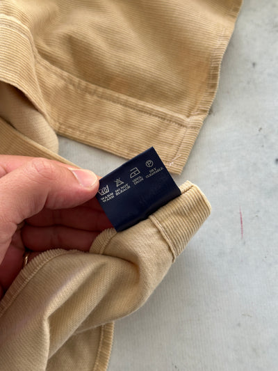 90's Burberry Nova Check Corduroy Long Sleeve Shirt (XL)