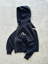 00's Evisu heavyweight gull wing zip up hoodie (S)