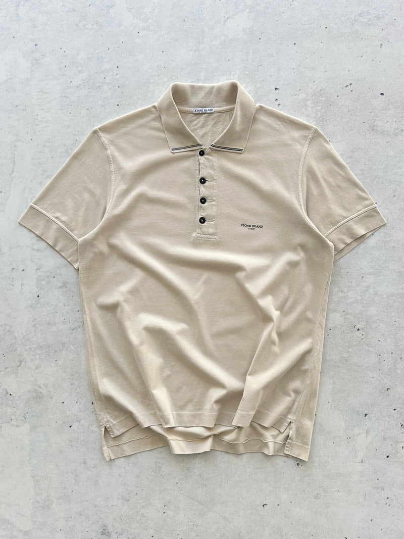 SS/06 Stone Island Spell Out Polo Shirt (L)