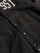 Stussy Embroidered Spell Out Varsity Jacket (M)