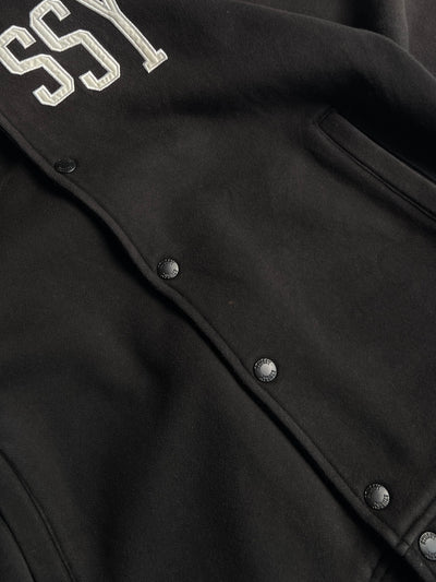 Stussy Embroidered Spell Out Varsity Jacket (M)