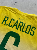 90's Nike Brazil 'R Carlos 6' T Shirt (L)