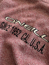 Vintage O'Neill Chunky Knit wool Spell Out Crewneck Jumper (XL)