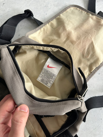 90's Nike Swoosh Ripstop Crossbody / Shoulder Bag (One Size)