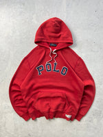 Ralph Lauren Heavyweight Polo Spell Out Pullover Hoodie (L)