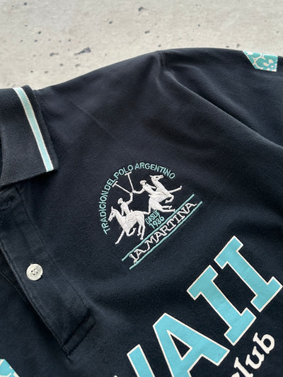 La Martina Hawaii Long Sleeve Polo Shirt (S)