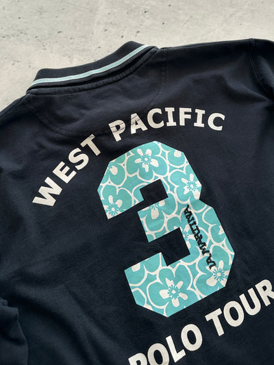 La Martina Hawaii Long Sleeve Polo Shirt (S)