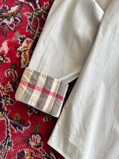 00's Burberry Brit Nova Check Long Sleeve Shirt (M)