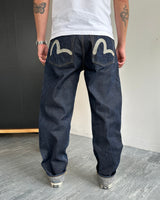 Evisu Gull Wing Japanese Selvedge Denim Jeans (W34 x L34)