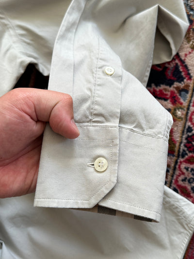 00's Burberry Brit Nova Check Long Sleeve Shirt (M)