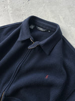 Ralph Lauren Zip Up Fleece Harrington Jacket (XL)