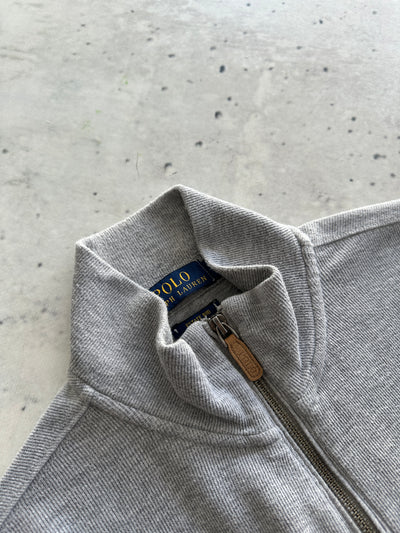 Ralph Lauren Ribbed Zip Up Jumper (S)
