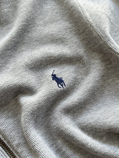 Ralph Lauren Ribbed Zip Up Jumper (S)