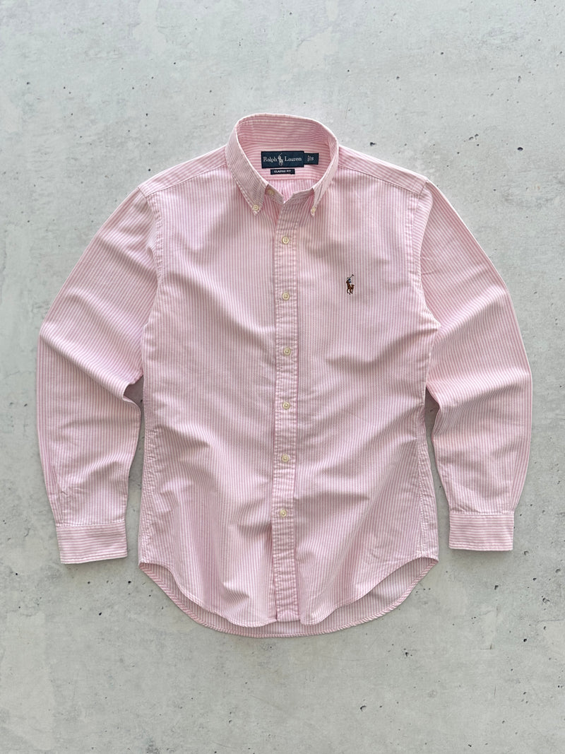 Ralph Lauren Vertical Stripe Shirt (Women's S)