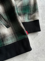 Supreme Plaid lightweight Zip Up Jacket (L)