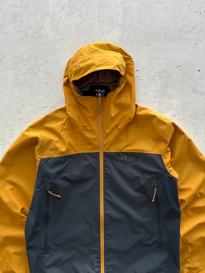 Rab Arc eco Zip Up Hooded waterproof Jacket (M)