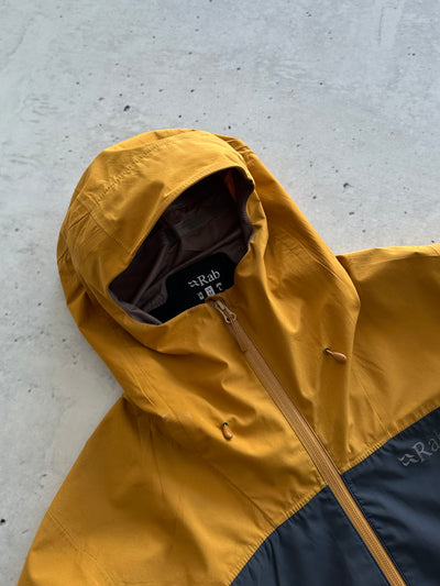 Rab Arc eco Zip Up Hooded waterproof Jacket (M)