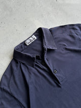 Stone Island Lightweight Long Sleeve Polo Shirt (M)