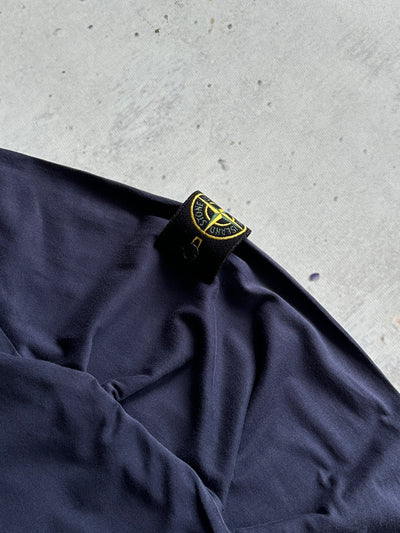 Stone Island Lightweight Long Sleeve Polo Shirt (M)