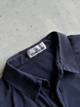 Stone Island Lightweight Long Sleeve Polo Shirt (M)