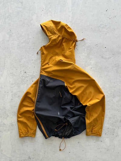 Rab Arc eco Zip Up Hooded waterproof Jacket (M)