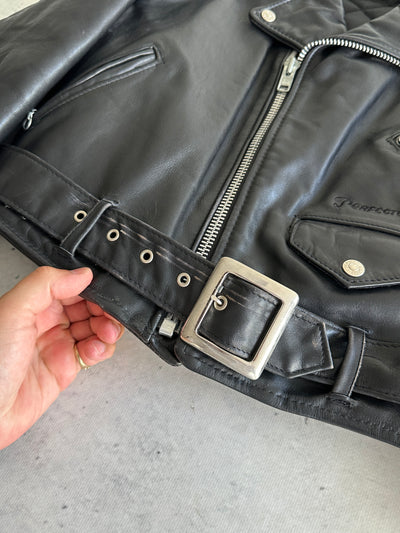 80's Schott NYC 618 Perfecto Leather Jacket (S)