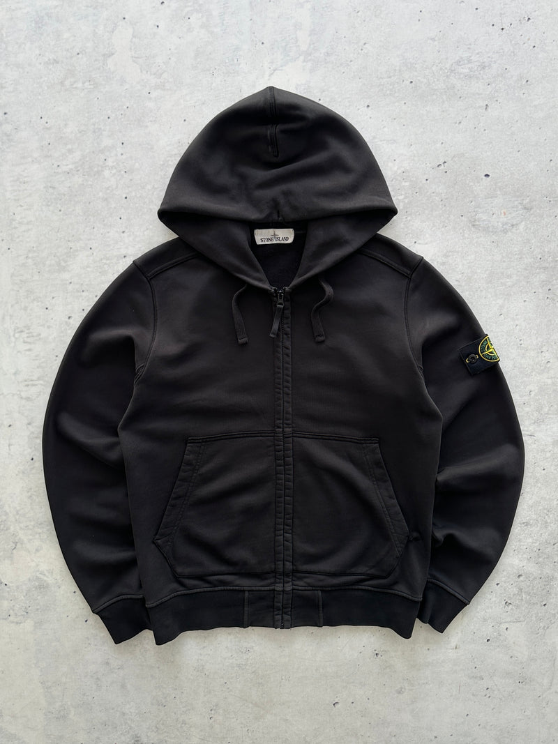 SS/19 Stone Island Heavyweight Zip Up Hoodie (M)