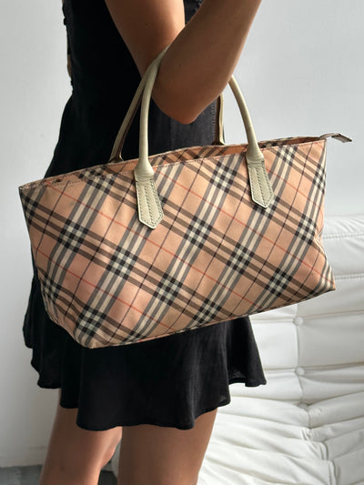 Burberry Blue Label Nova Check Bag (One Size)