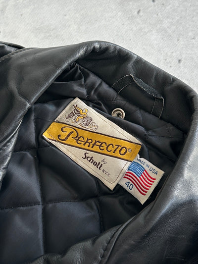 80's Schott NYC 618 Perfecto Leather Jacket (S)