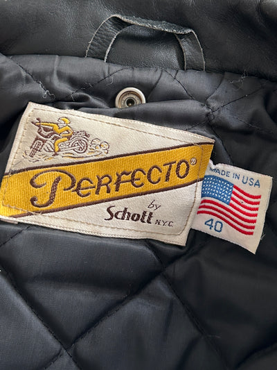 80's Schott NYC 618 Perfecto Leather Jacket (S)