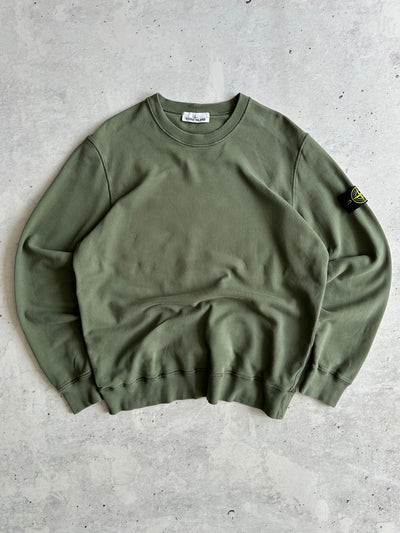 AW/21 Stone Island Heavyweight Crewneck Sweatshirt (XL)