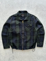 Barbour gold standard Checked Zip Up Overshirt (S)