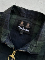 Barbour gold standard Checked Zip Up Overshirt (S)