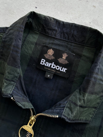 Barbour gold standard Checked Zip Up Overshirt (S)