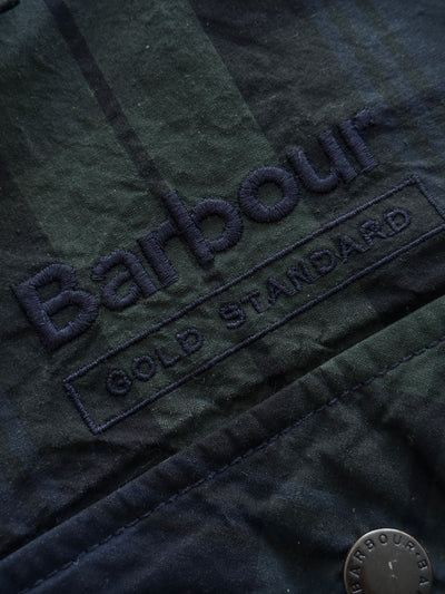Barbour gold standard Checked Zip Up Overshirt (S)