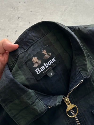 Barbour gold standard Checked Zip Up Overshirt (S)