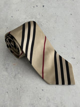 00's Burberry Nova Check Silk Tie (One Size)