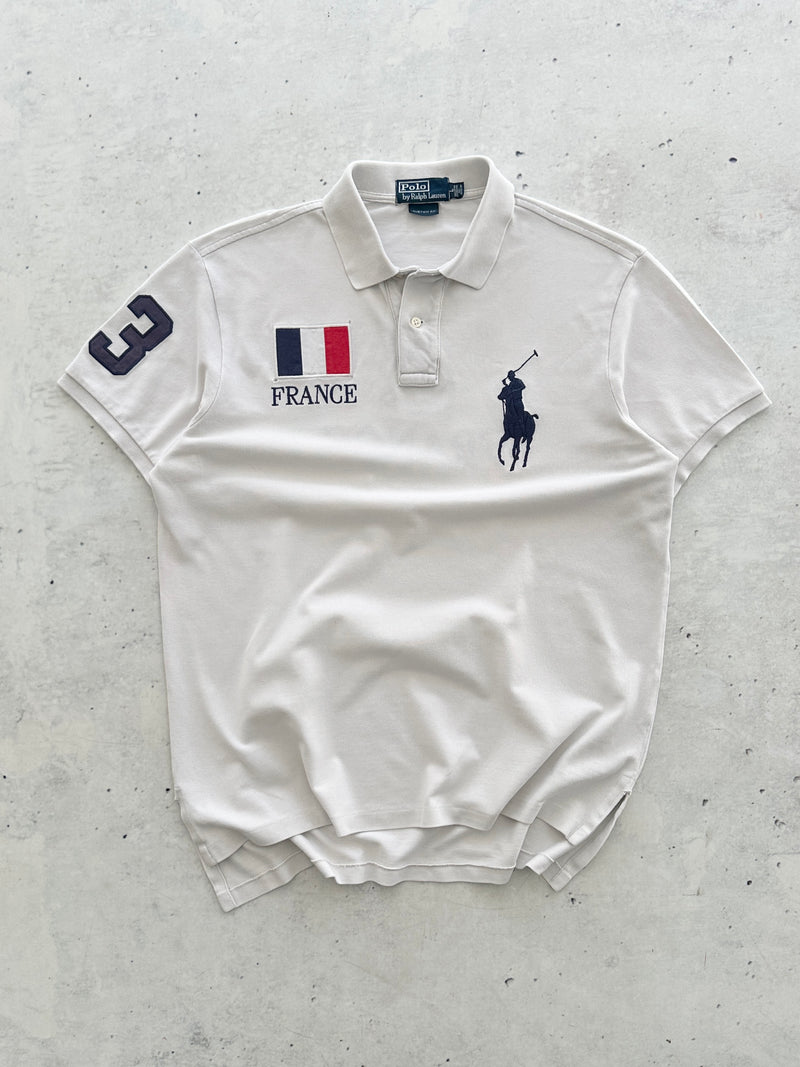 Ralph Lauren Big Logo France Polo Shirt (L)