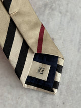 00's Burberry Nova Check Silk Tie (One Size)
